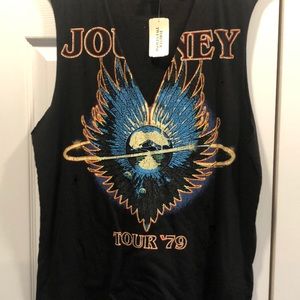 Journey world tour tank top